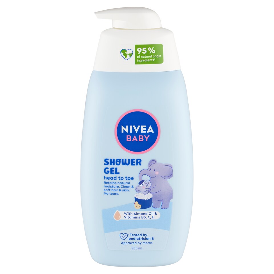 NIVEA Baby Head to Toe tusfürdő 500 ml 1. kép