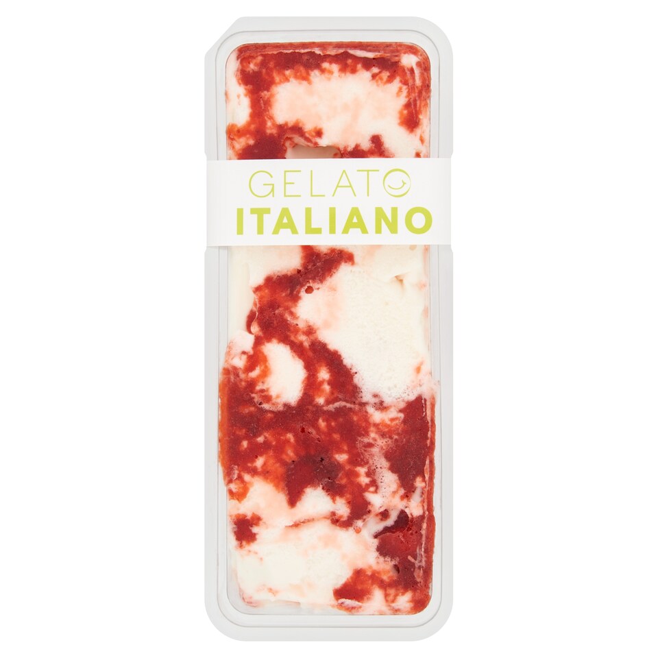 Gelato Italiano őrült citrom sorbet eperrel 1000 ml