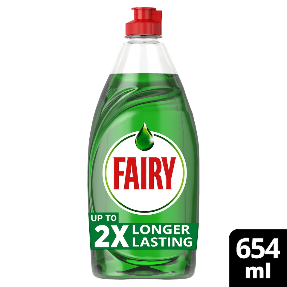 image 1 of Fairy Original Washing Up Liquid 654Ml