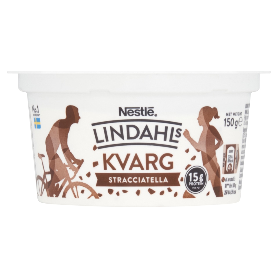 image 1 of Lindahls Kvarg Stracciatella Pot 150G