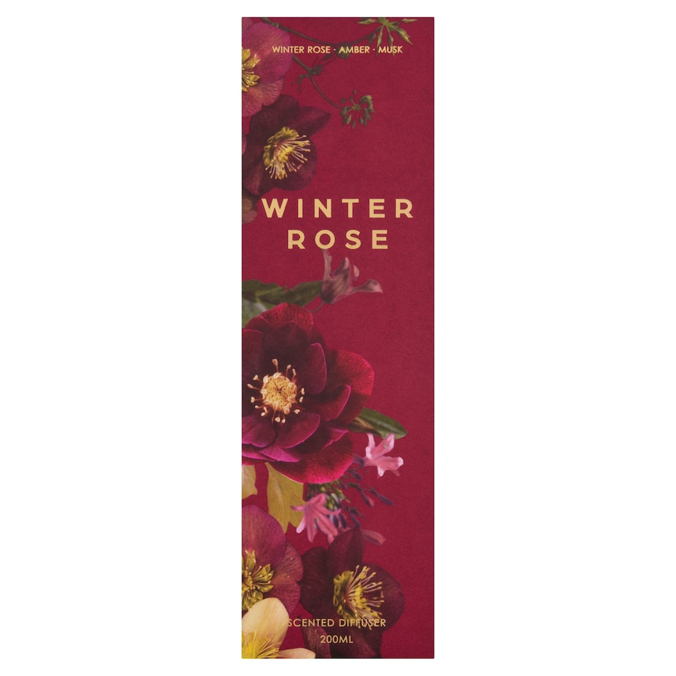 image 1 of F&F Home Floral Bouquet Reed Diffuser Winter Rose 200Ml