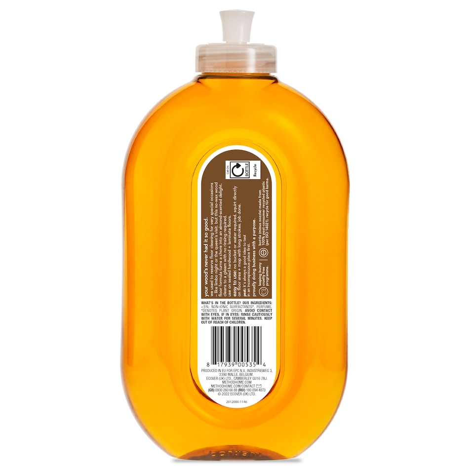 image 1 of Method Wood Floor Cleaner Almond 739Ml