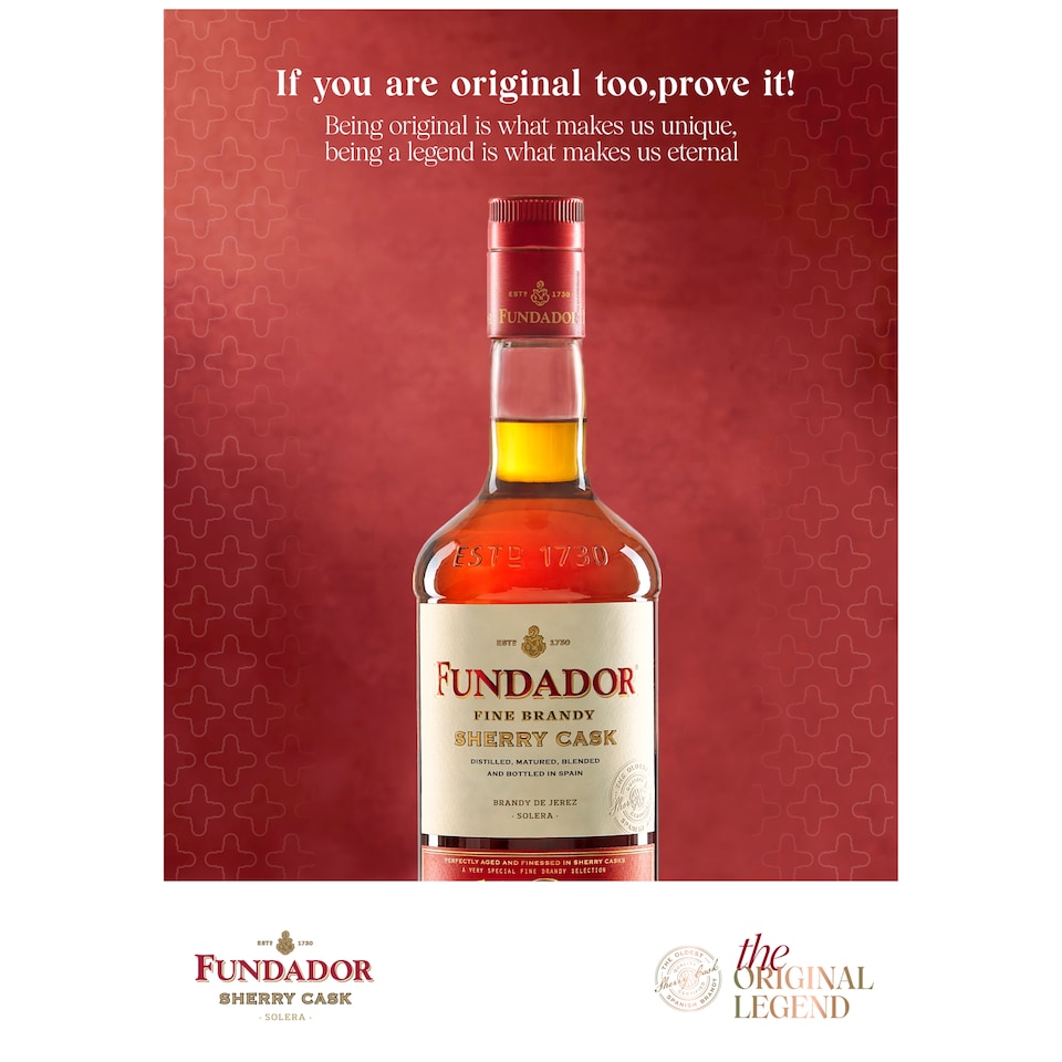 image 1 of Fundador Fine Brandy Sherry Cask 1L