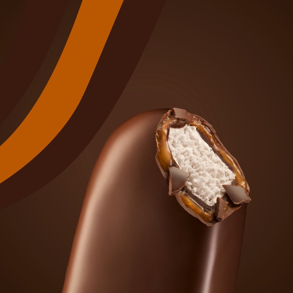 image 1 of Magnum Mini Double Chocolate & Caramel Ice Cream Sticks 6x55ml