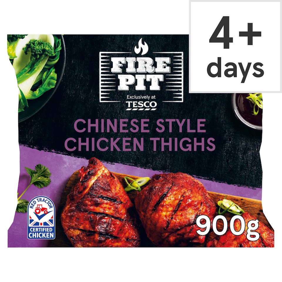 Tesco Firepit Chinese Chicken Style Thighs 900G