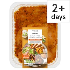 Tesco Pan Fry Indian Style Chicken Sizzlers 332g