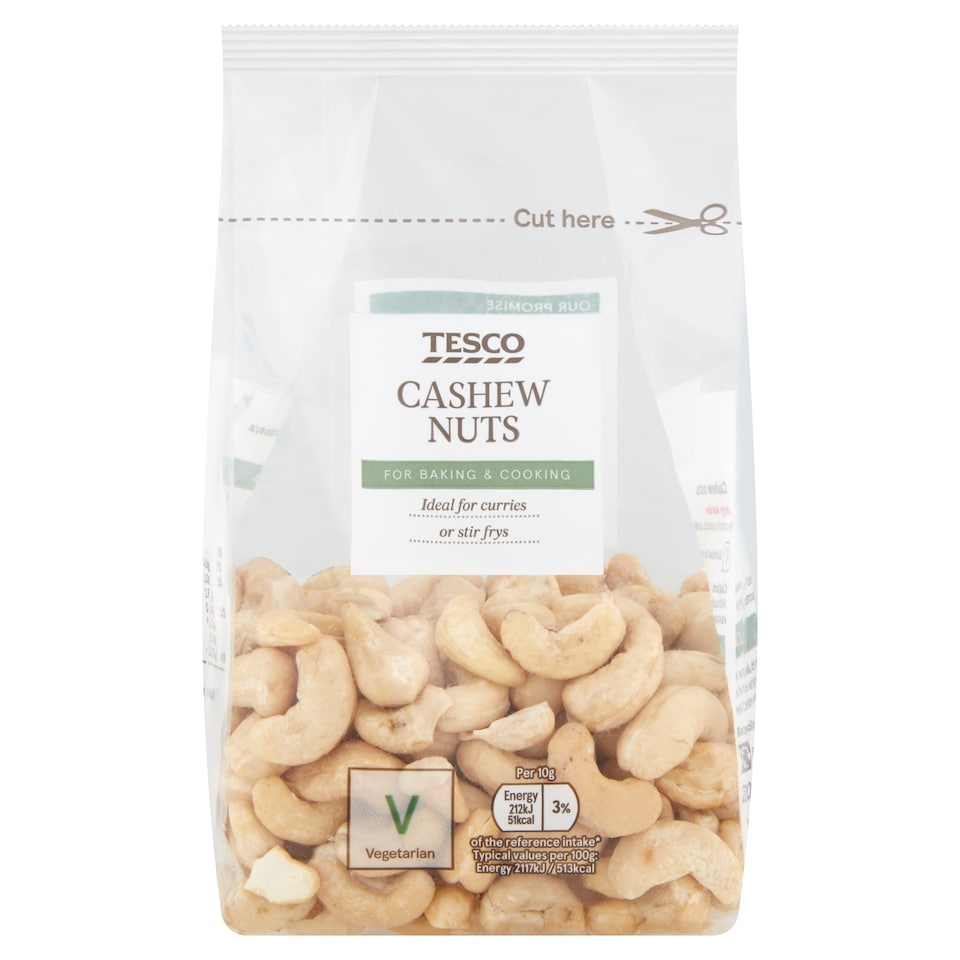 Tesco Cashew Nuts 200G
