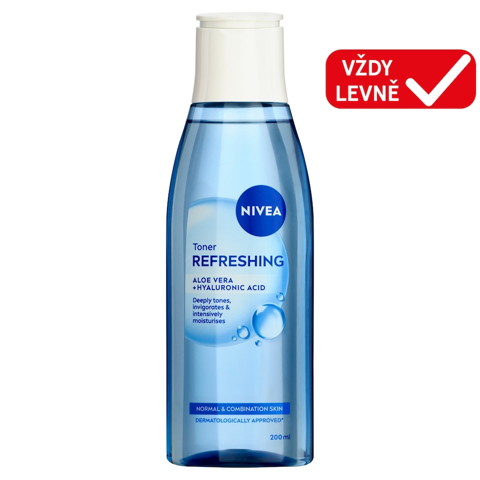 image 1 of Nivea Refreshing Cleansing Toner Normal to Combination Skin 200ml