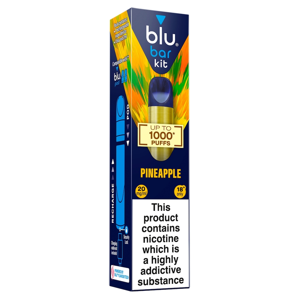 image 1 of blu bar kit Pineapple 20mg/ml