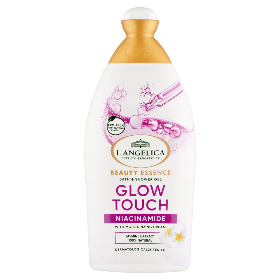 L'Angelica Glow Touch Niacinamide tusfürdő 500 ml