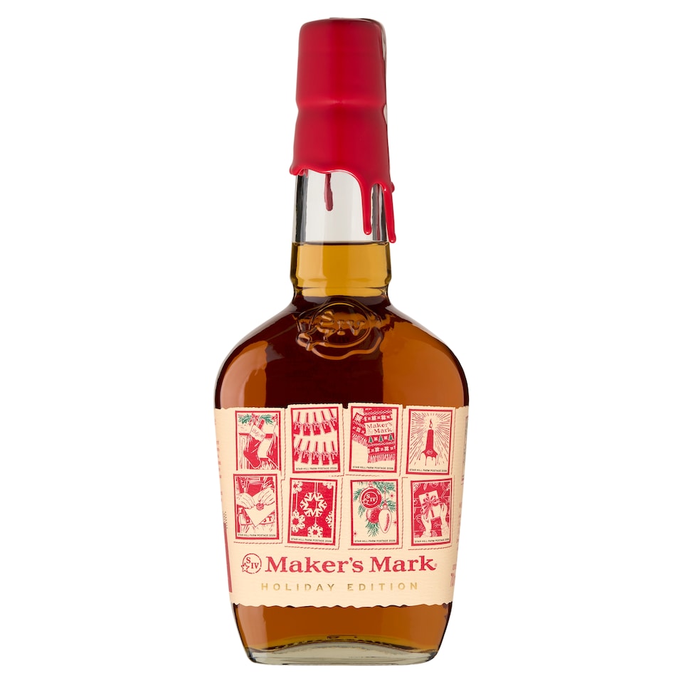 Maker's Mark Bourbon whiskey Holiday Edition 45% 0,7 l  1. kép