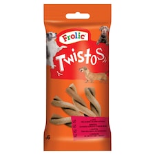Frolic Twistos with Beef 6 pcs 105 g