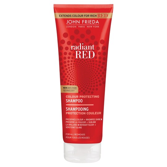 John Freida Radiant Red Shampoo 250Ml Tesco Groceries