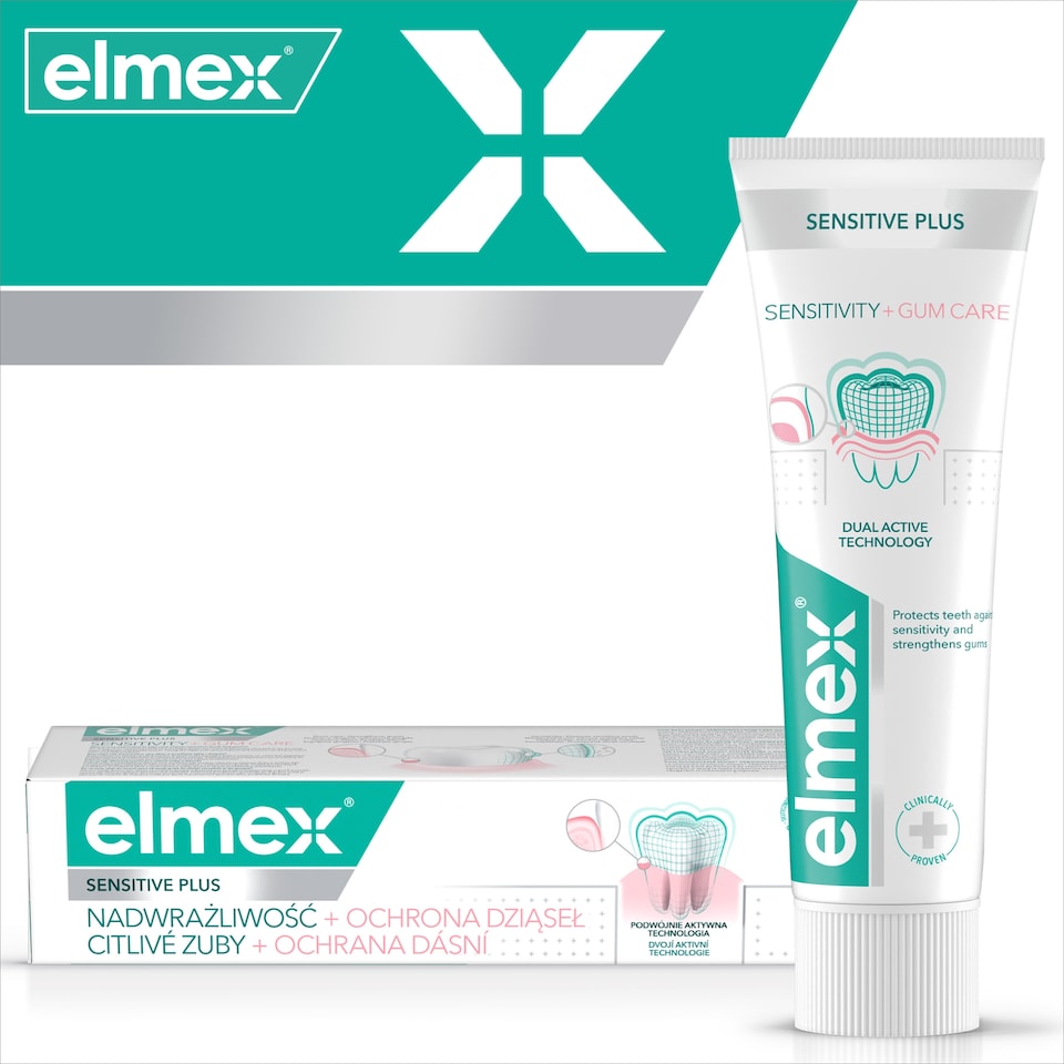 Obrázek 1 pro produkt elmex® Sensitivity + Gum Care zubní pasta 75ml