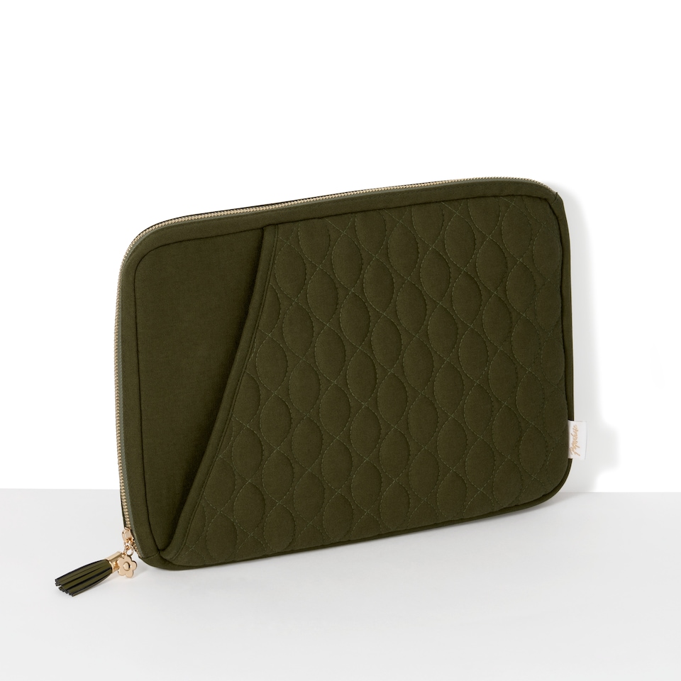 image 1 of Paperchase Full Bloom Laptop Sleeve