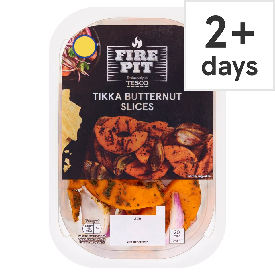 Tesco Fire Pit Tikka Masala Butternut Moons 355G Tesco Groceries