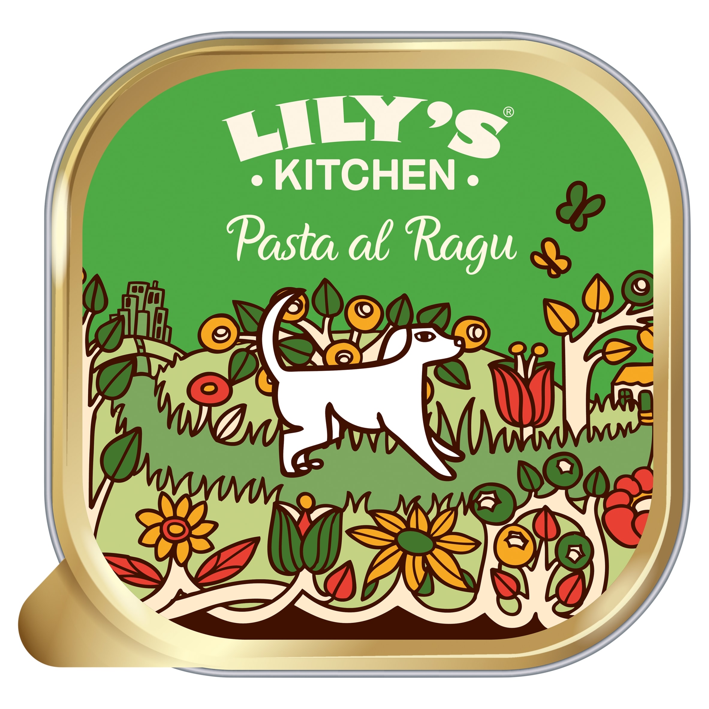 Lily's Kitchen Pasta al Ragu with Beef, Pasta, Oregano and Basil Dog Food 150g