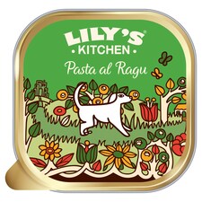 Lily's Kitchen Pasta al Ragu with Beef, Pasta, Oregano and Basil Dog Food 150g