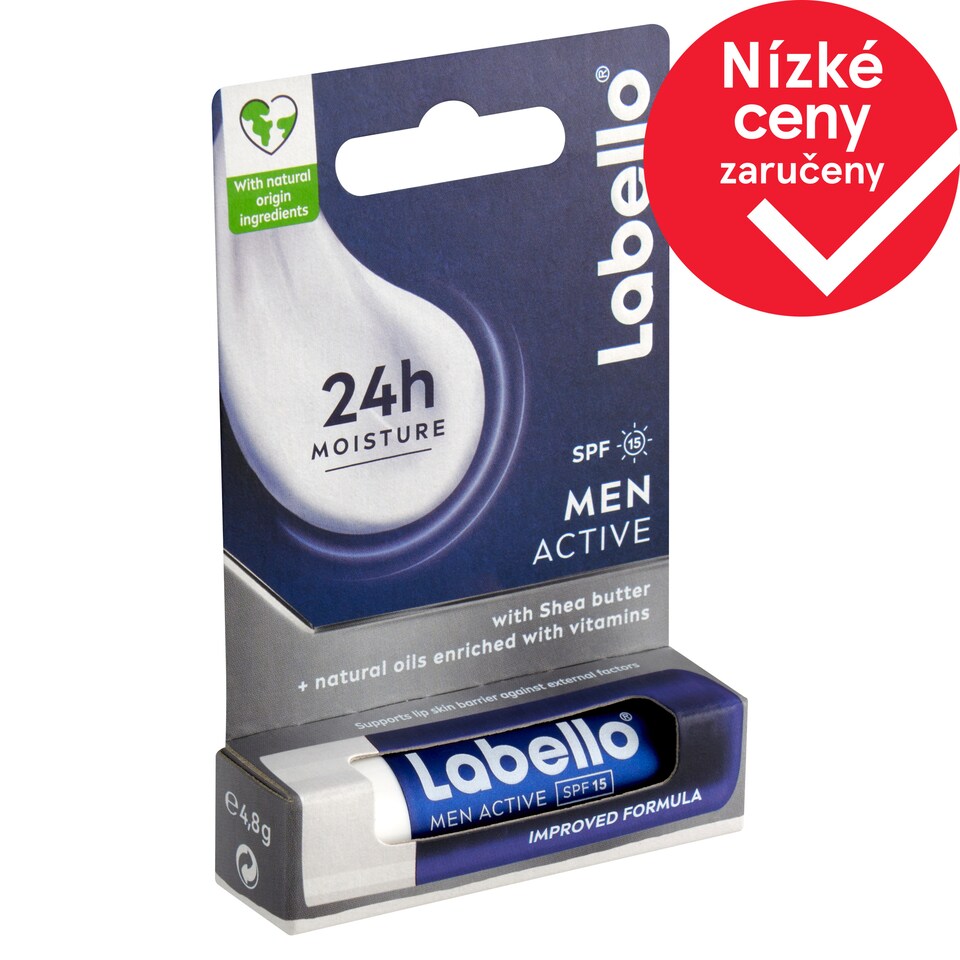 Labello Men Active Balzám na rty 4,8g