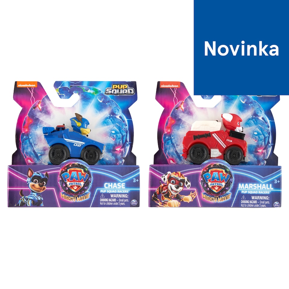 Nickelodeon Paw Patrol Pup Squad závodná hra so šteniatkami