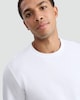 image 1 of F&F Pure Cotton Regular Fit Crew Neck Long Sleeved Top in White