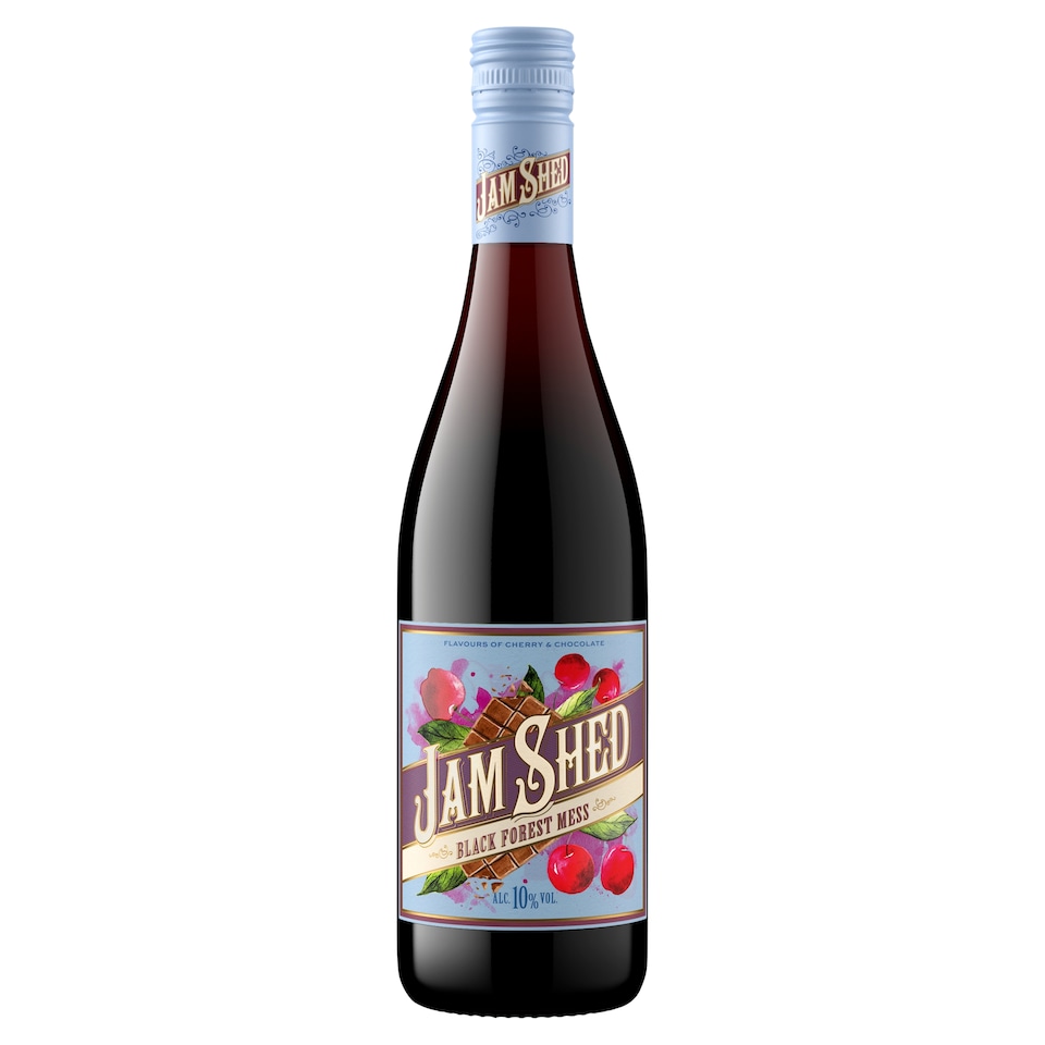 Jam Shed Black Forest Mess Red 750ml