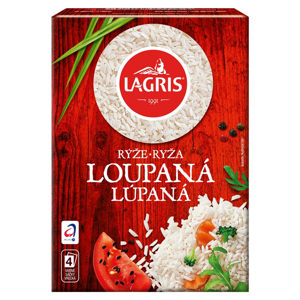 Lagris Peeled Rice in Cooking Bags 400 g