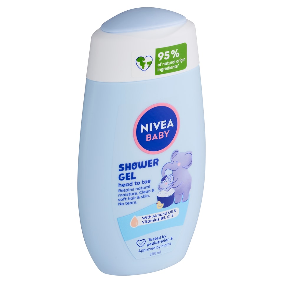 Obrázek 1 pro produkt Nivea Baby Sprchový gel pro celé tělo a vlásky 200ml