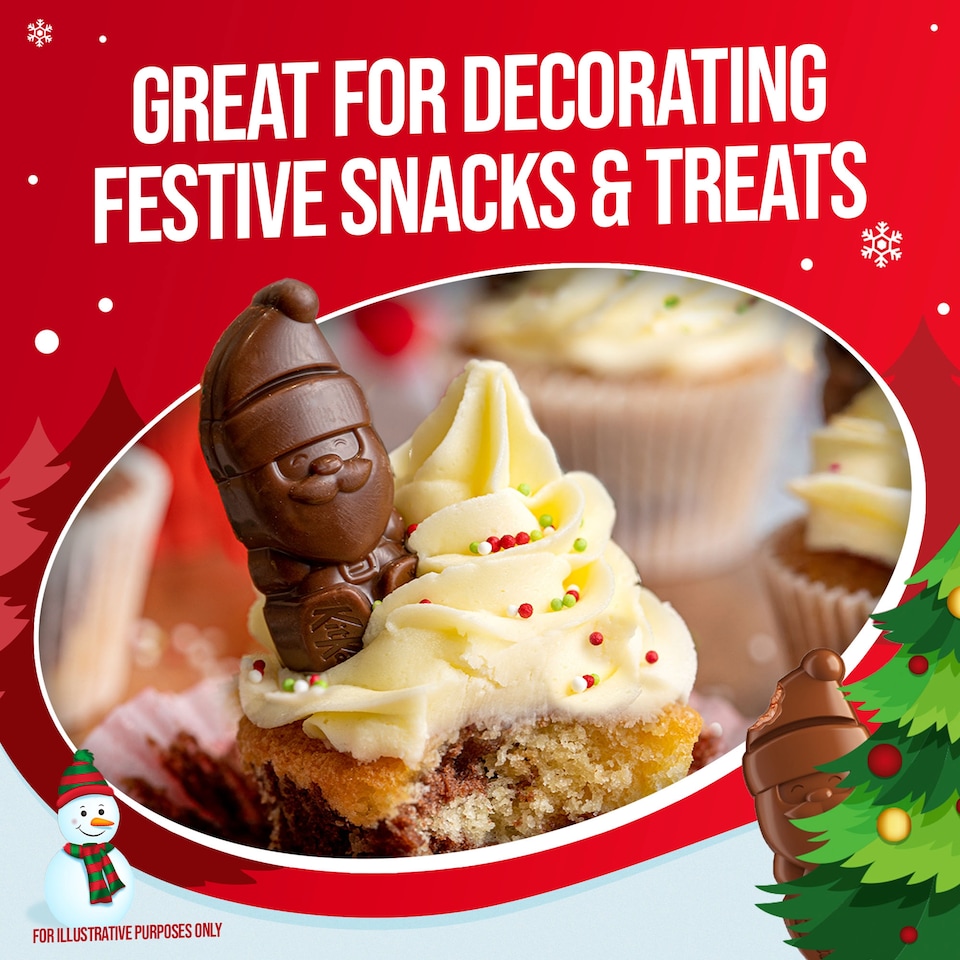 image 1 of Kit Kat Santa Milk Chocolate Sharing Bag 55G