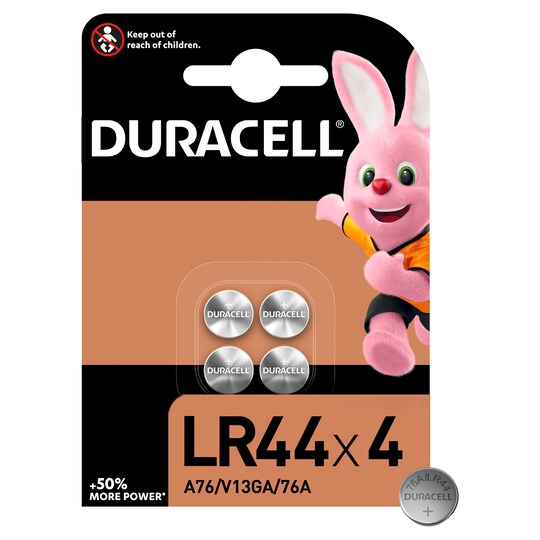 Duracell LR44 4 Pack Tesco Groceries