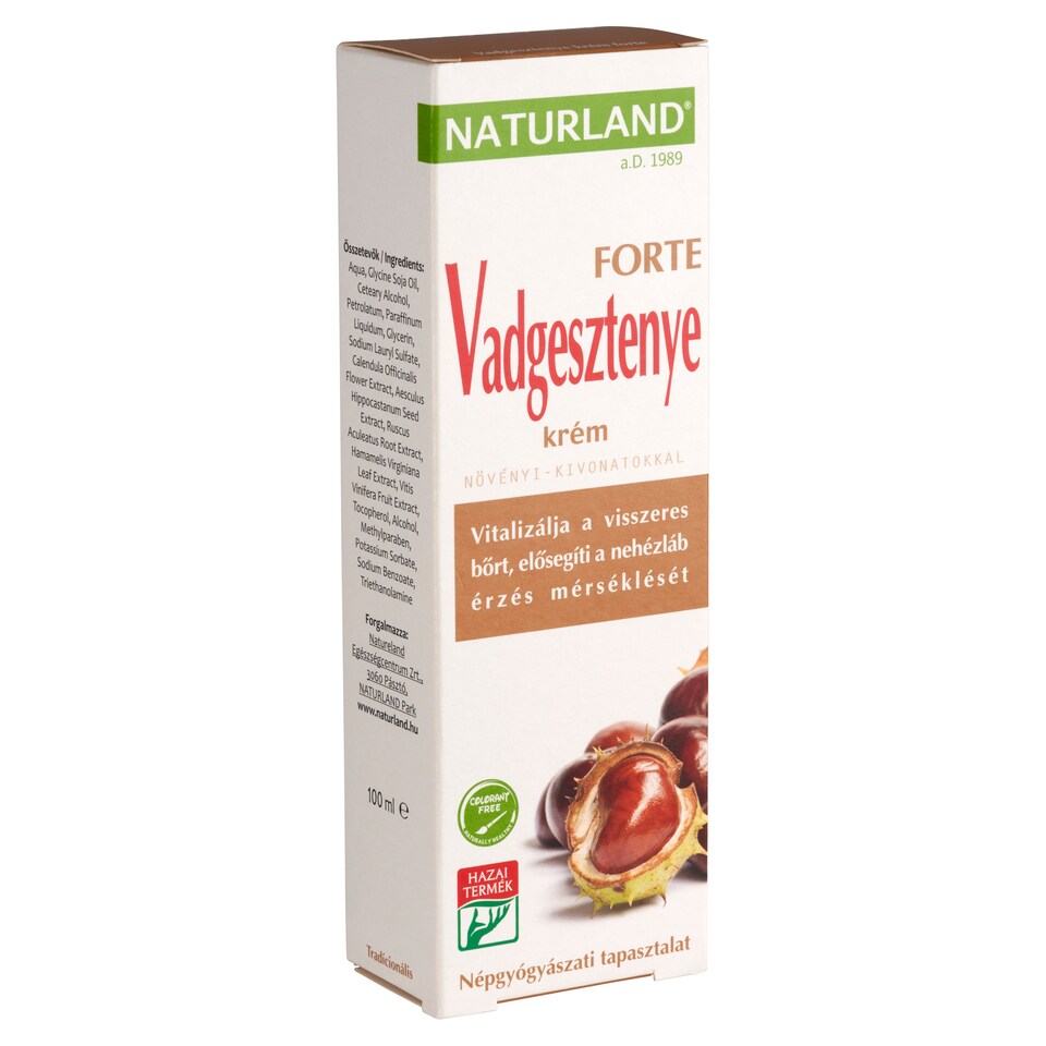 Naturland Forte vadgesztenye krém 100 ml