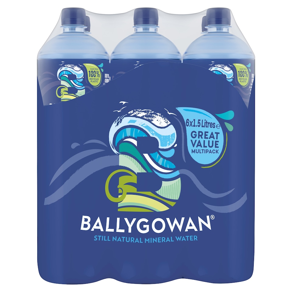 image 1 of Ballygowan Still Natural Mineral Water 6 X 1.5L