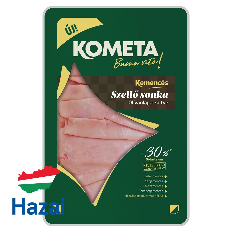 Kometa Kemencés szeletelt szellő sonka 90 g