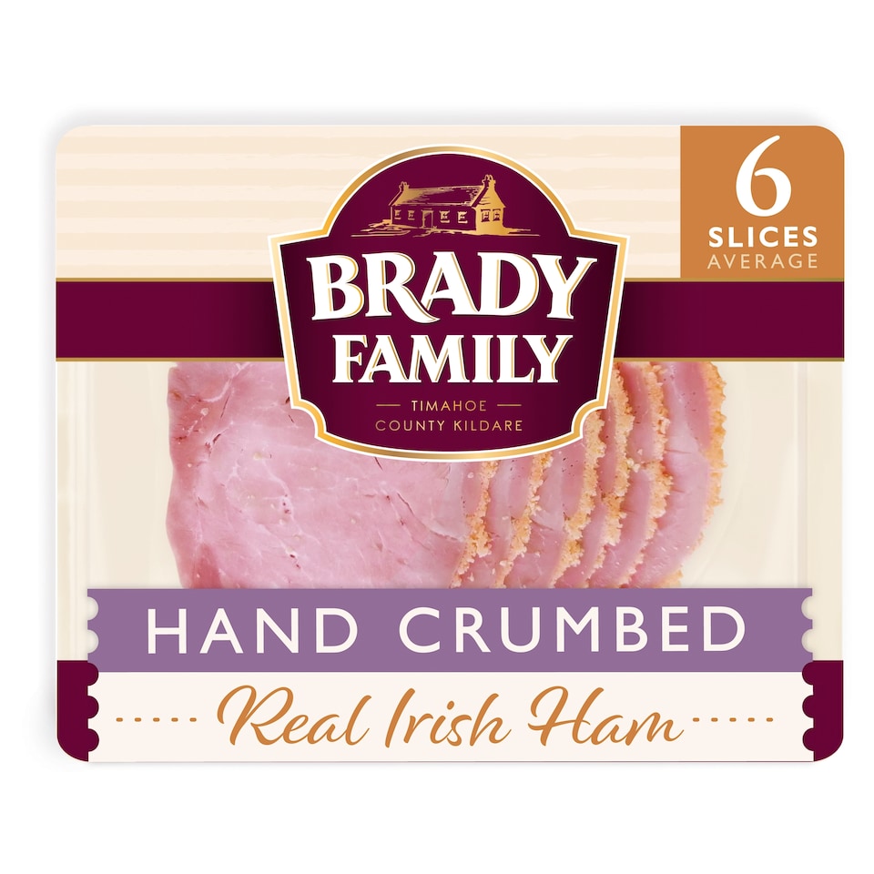 Brady Family Crumbed Ham 80G