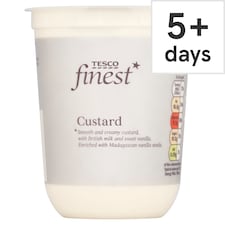 Tesco Finest Vanilla Custard 500g