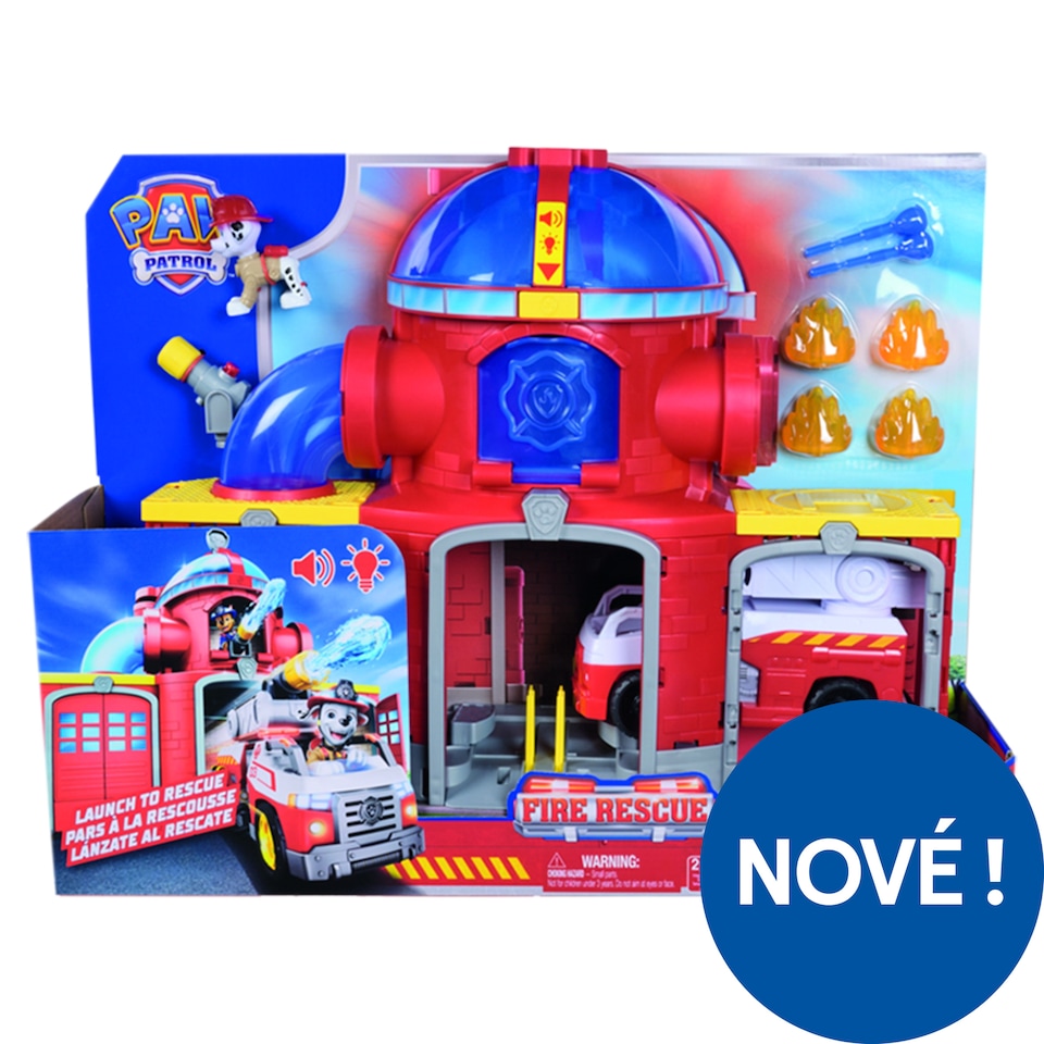 Paw Patrol Fire Rescue Command Center Fire Station
