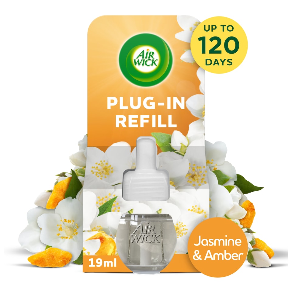 image 1 of Air Wick Liquid Electrical Single Refill Jasmin & Amber 19ml