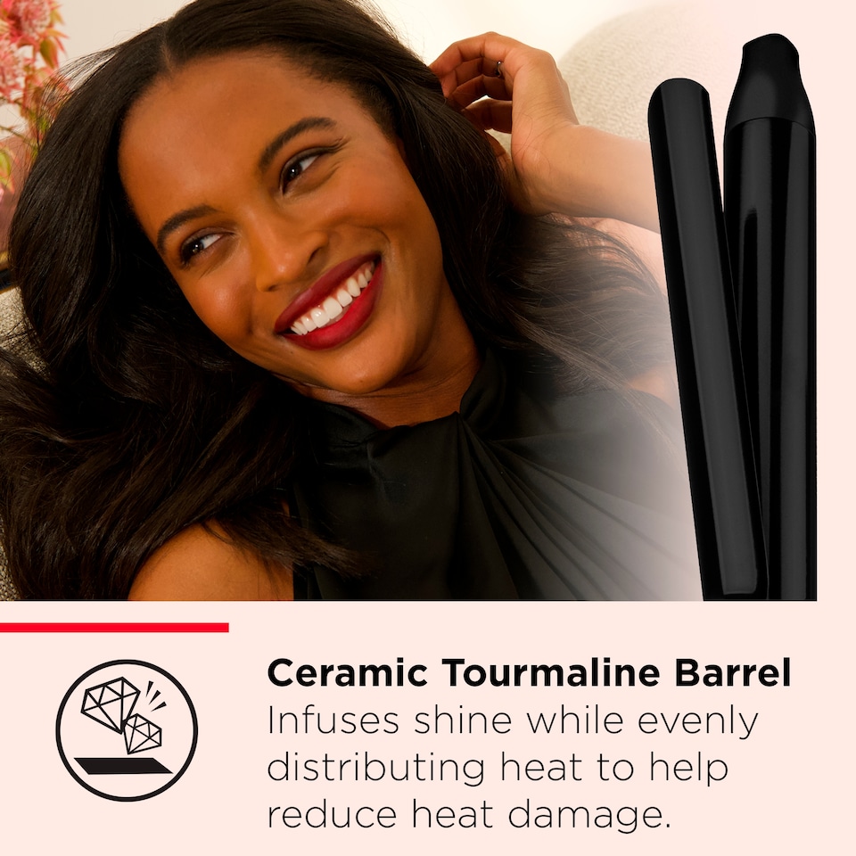 image 1 of Revlon Easy Heat Precision Ceramic Curler 25mm