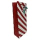 image 2 of Tesco Candy Cane Stripe Christmas Bottle Bag