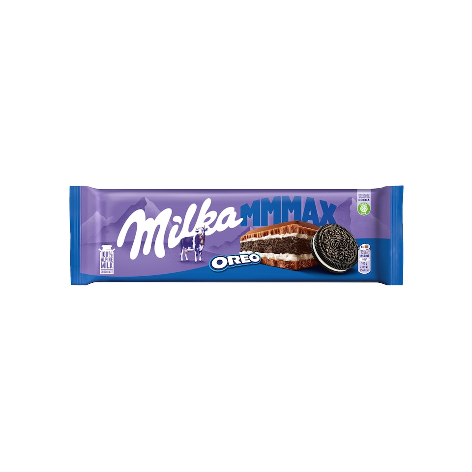Milka Oreo Chocolate Tablet 300g
