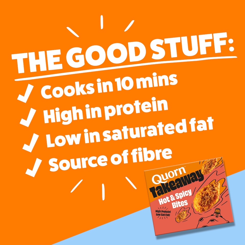 image 1 of Quorn Hot & Spicy Bites 245g 