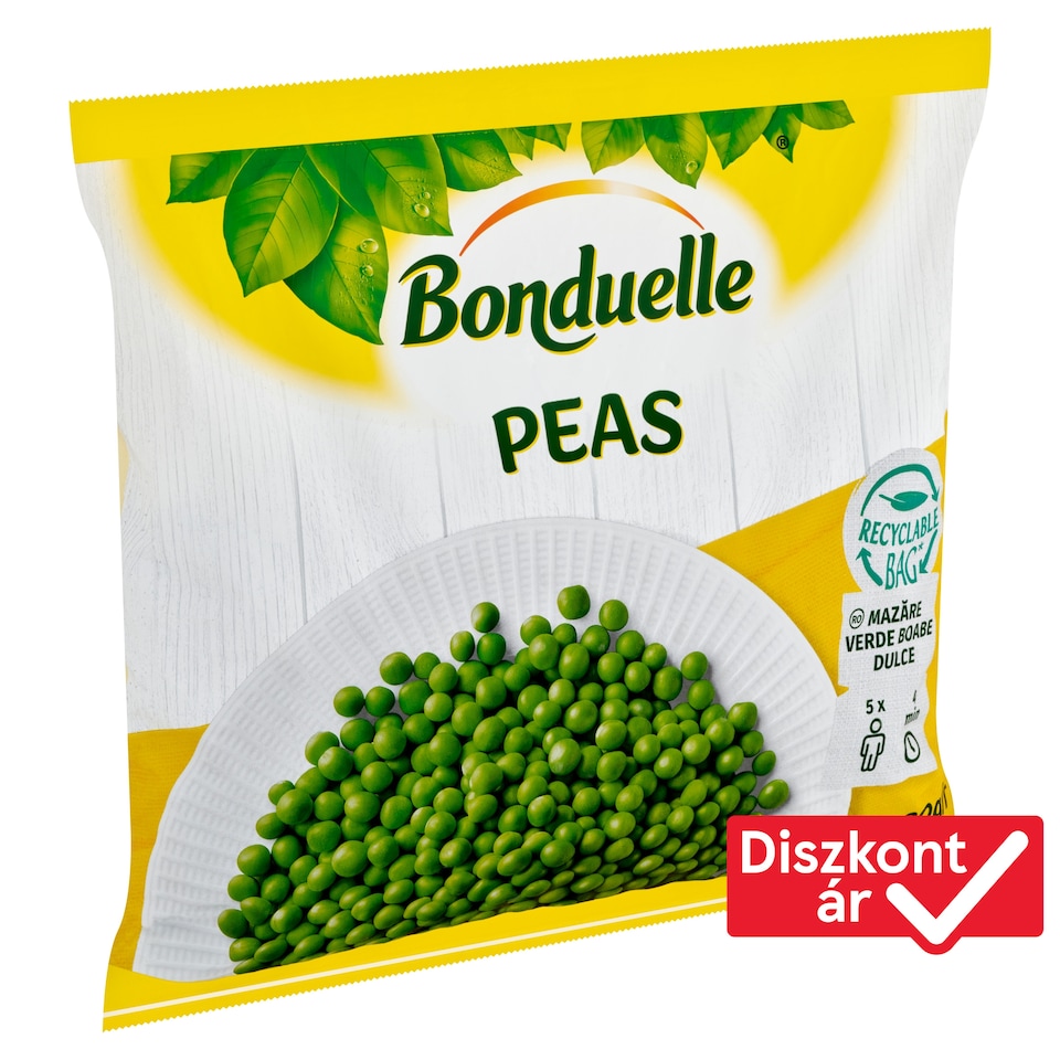 Bonduelle Quick Frozen Green Peas 1000 g