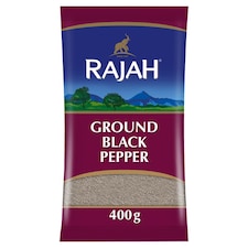 RAJAH GROUND BLACK PEPPER 400G
