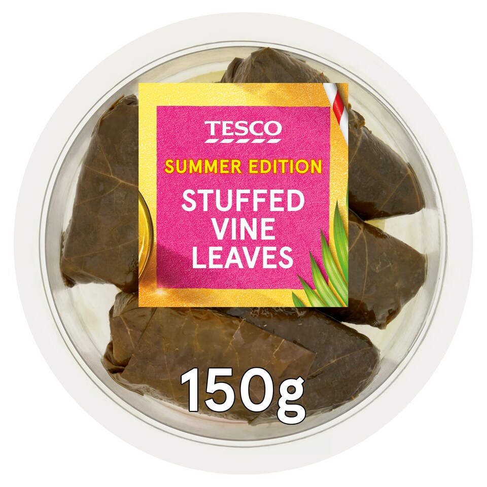 Tesco Stuffed Vine Leaves 150G