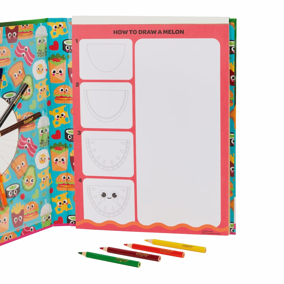 image 1 of Crayola Foodie Friends Activity Pack 30 Pages