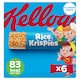 image 1 of Kellogg's Rice Krispies Milk Cereal Bars Multipack, 6x20g
