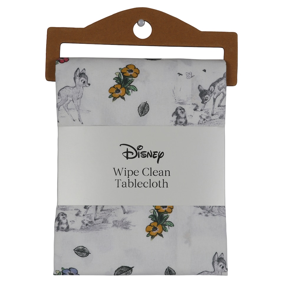 Tesco Disney Bambi Wipe Clean Tablecloth
