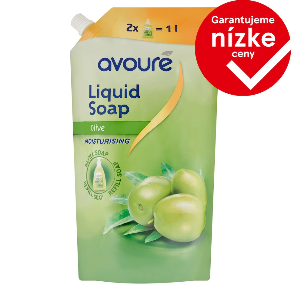 Avouré Olive tekuté mydlo 1 l