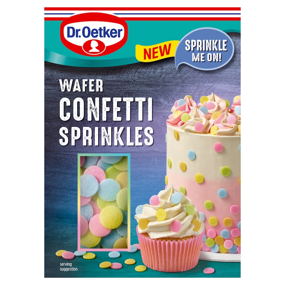Dr. Oetker Wafer Confetti Sprinkles 9g