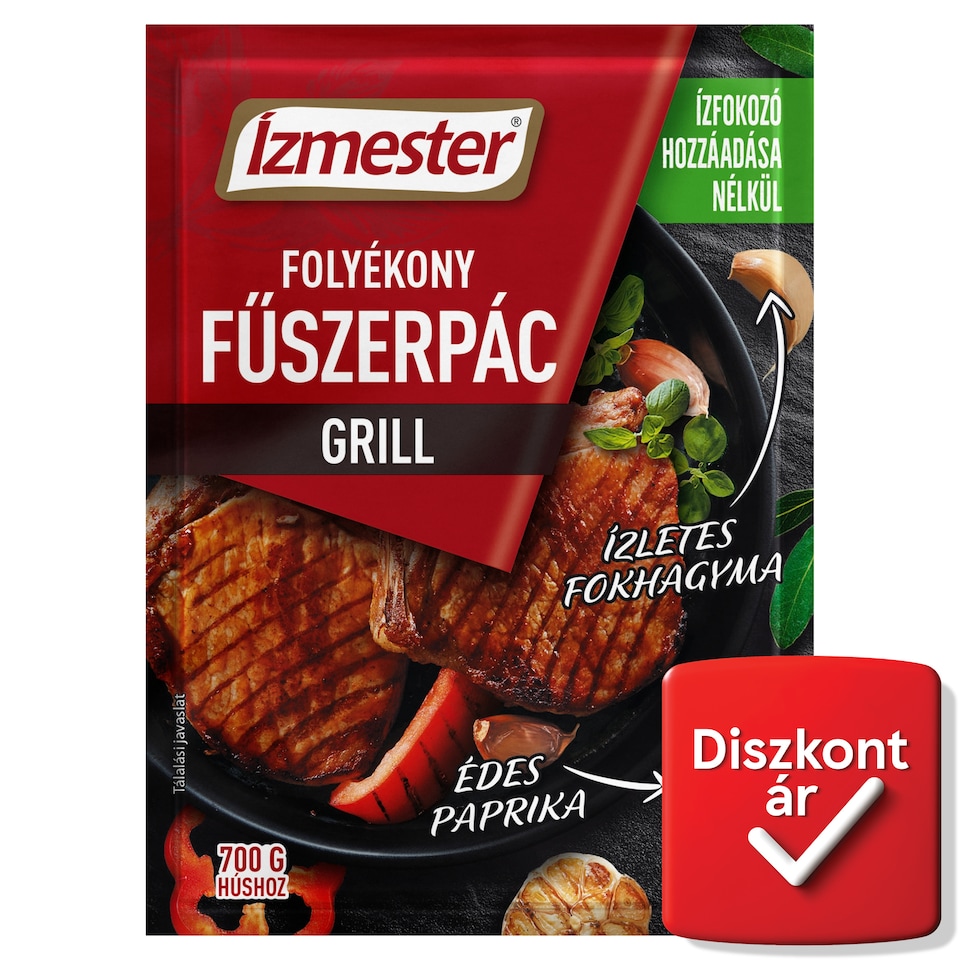 Ízmester grill folyékony fűszerpác 80 ml  1. kép